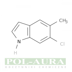 1h-indol, 6-chloro-5-metylo-/ 98% [162100-42-7]