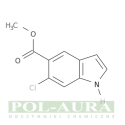 Kwas 1h-indolo-5-karboksylowy, 6-chloro-, ester metylowy/ 98% [162100-83-6]