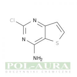 Tieno[3,2-d]pirymidyno-4-amina, 2-chloro-/ 95% [16234-40-5]