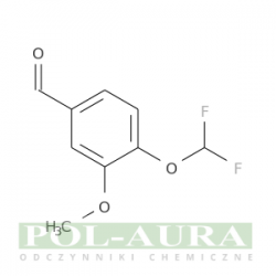 Benzaldehyd, 4-(difluorometoksy)-3-metoksy-/ 98% [162401-70-9]