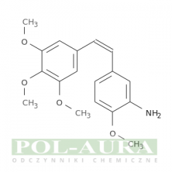 Benzenamina, 2-metoksy-5-[(1z)-2-(3,4,5-trimetoksyfenylo)etenylo]-/ 97% [162705-07-9]