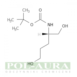 Kwas karbaminowy, n-[(1s)-4-hydroksy-1-(hydroksymetylo)butylo]-, ester 1,1-dimetyloetylowy/ 97% [162955-48-8]