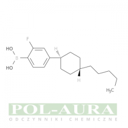 Kwas boronowy, [2-fluoro-4-(trans-4-pentylocykloheksylo)fenylo]-/ 98% [163006-96-0]