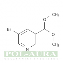 Pirydyna, 3-bromo-5-(dimetoksymetylo)-/ 95% [163163-79-9]