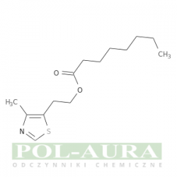 Kwas oktanowy, ester 2-(4-metylo-5-tiazolilo)etylowy/ 98% [163266-17-9]