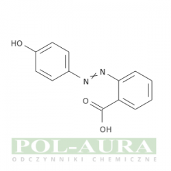 Kwas benzoesowy, 2-[2-(4-hydroksyfenylo)diazenylo]-/ 98% [1634-82-8]