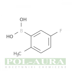 Kwas boronowy, b-(5-fluoro-2-metylofenylo)-/ 98% [163517-62-2]