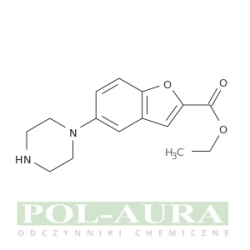 Kwas 2-benzofuranokarboksylowy, 5-(1-piperazynylo)-, ester etylowy/ 98% [163521-20-8]