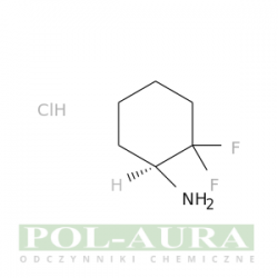 Cykloheksanamina, 2,2-difluoro-, chlorowodorek (1:1), (1s)-/ 98% [1638744-12-3]