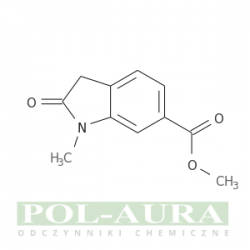 Kwas 1h-indolo-6-karboksylowy, 2,3-dihydro-1-metylo-2-okso-, ester metylowy/ 97% [1638764-31-4]