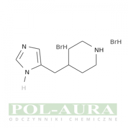 Piperidine, 4-(1H-imidazol-5-ylmethyl)-, hydrobromide (1:2)/ min. 97% (HPLC), powder [164391-47-3]