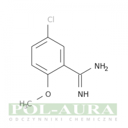 Benzenokarboksyimidamid, 5-chloro-2-metoksy-/ 95% [164670-74-0]