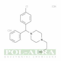 1-piperazynoetanol, 4-[(4-chlorofenylo)fenylometylo]-, chlorowodorek (1:2)/ 98% [164726-80-1]
