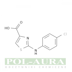 Kwas 4-tiazolokarboksylowy, 2-[(4-chlorofenylo)amino]-/ 98% [165682-82-6]