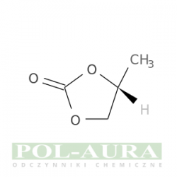 1,3-dioksolan-2-on, 4-metylo-, (4r)-/ 98% [16606-55-6]