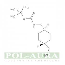 Kwas karbaminowy, n-[[trans-4-(aminometylo)cykloheksylo]metylo]-, ester 1,1-dimetyloetylowy/ 95% [166168-16-7]