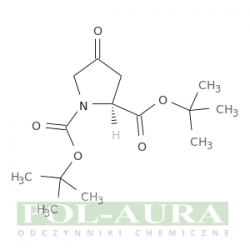 Kwas 1,2-pirolidynodikarboksylowy, 4-okso-, 1,2-bis(1,1-dimetyloetylo) ester, (2s)-/ 97% [166410-05-5]