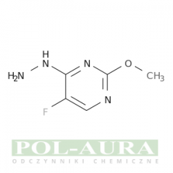 Pirymidyna, 5-fluoro-4-hydrazynylo-2-metoksy-/ 98% [166524-64-7]