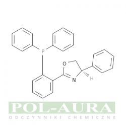 Oksazol, 2-[2-(difenylofosfino)fenylo]-4,5-dihydro-4-fenylo-, (4r)-/ 98% [167171-03-1]