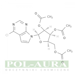 7h-pirolo[2,3-d]pirymidyna, 4-chloro-7-(2,3,5-tri-o-acetylo-ß-d-rybofuranozylo)-/ 97% [16754-79-3]