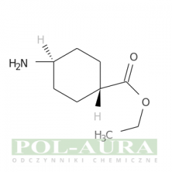 Kwas cykloheksanokarboksylowy, 4-amino-, ester etylowy, trans-/ 98% [1678-68-8]