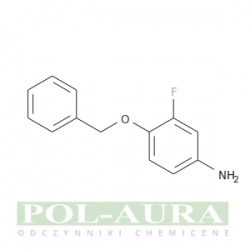 Benzenamina, 3-fluoro-4-(fenylometoksy)-/ 96% [168268-00-6]