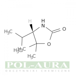 2-oksazolidynon, 5,5-dimetylo-4-(1-metyloetylo)-, (4s)-/ 97% [168297-86-7]