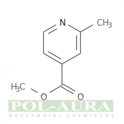 Kwas 4-pirydynokarboksylowy, 2-metylo-, ester metylowy/ 98% [16830-24-3]
