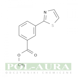 Benzoic acid, 3-(2-thiazolyl)-, methyl ester/ 95% [168618-63-1]