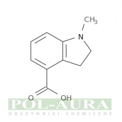 Kwas 1h-indolo-4-karboksylowy, 2,3-dihydro-1-metylo-/ 98% [168899-63-6]