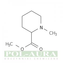 Kwas 2-piperydynokarboksylowy, 1-metylo-, ester metylowy/ 98% [1690-74-0]