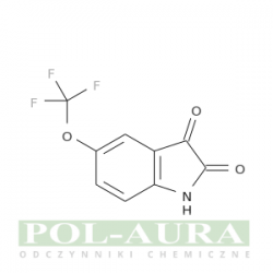 1h-indolo-2,3-dion, 5-(trifluorometoksy)-/ 98+% [169037-23-4]