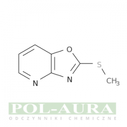 Oksazolo[4,5-b]pirydyna, 2-(metylotio)-/ 95% [169205-95-2]
