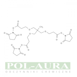 2,5-Pyrrolidinedione, 1,1'-[[2-[[3-[(2,5-dioxo-1-pyrrolidinyl)oxy]-3-oxopropoxy]methyl]-2-methyl-1,3-propanediyl]bis[oxy(1-oxo-3,1-propanediyl)oxy]]bi