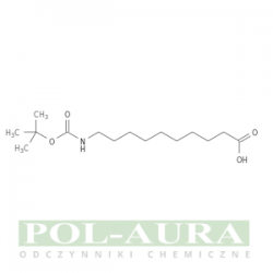 Kwas dekanowy, 10-[[(1,1-dimetyloetoksy)karbonylo]amino]-/ 97% [173606-50-3]
