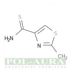 4-Thiazolecarbothioamide, 2-methyl-/ 98% [174223-29-1]