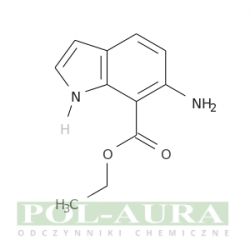 Kwas 1h-indolo-7-karboksylowy, 6-amino-, ester etylowy/ 95% [174311-79-6]