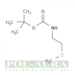 Kwas karbaminowy, n-[2-(metylotio)etylo]-, ester 1,1-dimetyloetylowy/ 97% [174360-08-8]