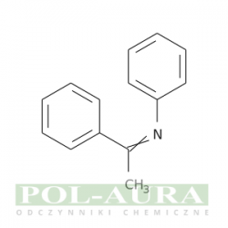Benzenamine, N-(1-phenylethylidene)- [1749-19-5]