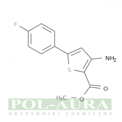 Kwas 2-tiofenokarboksylowy, 3-amino-5-(4-fluorofenylo)-, ester metylowy/ 97% [175137-08-3]