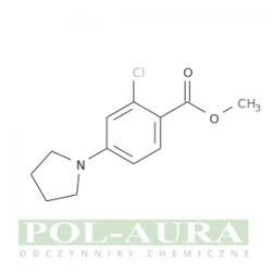 Kwas benzoesowy, 2-chloro-4-(1-pirolidynylo)-, ester metylowy/ 97% [175153-38-5]