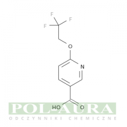 Kwas 3-pirydynokarboksylowy, 6-(2,2,2-trifluoroetoksy)-/ 98% [175204-90-7]