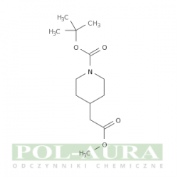 Kwas 4-piperydynooctowy, 1-[(1,1-dimetyloetoksy)karbonylo]-, ester metylowy/ 97% [175213-46-4]