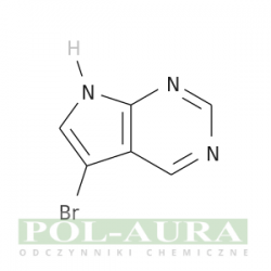 7h-pirolo[2,3-d]pirymidyna, 5-bromo-/ 97% [175791-49-8]
