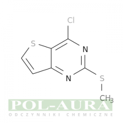 Tieno[3,2-d]pirymidyna, 4-chloro-2-(metylotio)-/ 98% [176530-47-5]