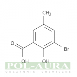 Kwas benzoesowy, 3-bromo-2-hydroksy-5-metylo-/ 97% [17746-75-7]