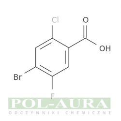 Kwas benzoesowy, 4-bromo-2-chloro-5-fluoro-/ 95% [177480-81-8]