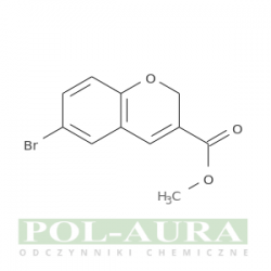 Kwas 2h-1-benzopiran-3-karboksylowy, 6-bromo-, ester metylowy/ 96% [177496-79-6]