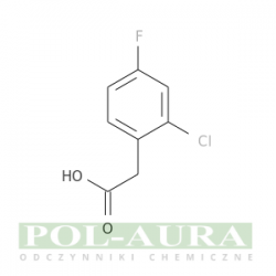 Kwas benzenooctowy, 2-chloro-4-fluoro-/ 98% [177985-32-9]