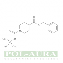 Kwas 1,4-piperydynodikarboksylowy, ester 1-(1,1-dimetyloetylo) 4-(fenylometylo)/ 98% [177990-33-9]